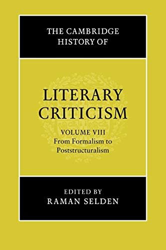 A History of Modern Criticism, 1750-1950: French, Italian, and